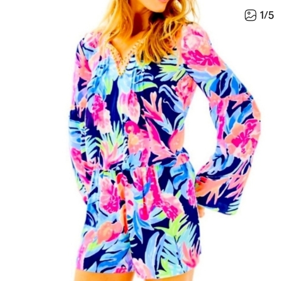 Lilly Pulitzer Pants - Lilly‎ Pulitzer Ariele Romper